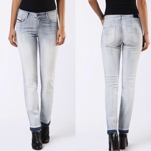 Diesel Sandy-C light blue wash jeans 28 NWT
